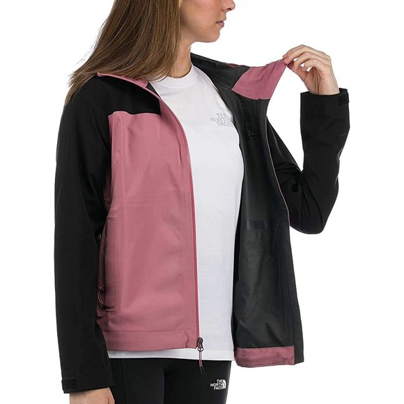 The North Face Womens LARGE Active Stretch Windproof Shell Hoodie Jacket - Picture 2 of 7